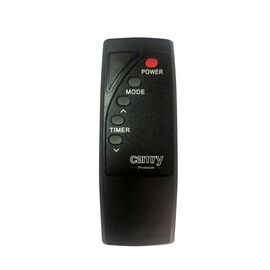 Electric oil heater with remote control CAMRY CR 7812, 7 ribs, 1500 W black | Techbox