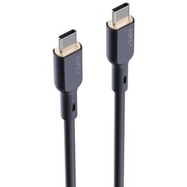 AUKEY CB-SCC101 USB-C Type-C Power Delivery PD 100W 5A 1m Silikon Black | Techbox