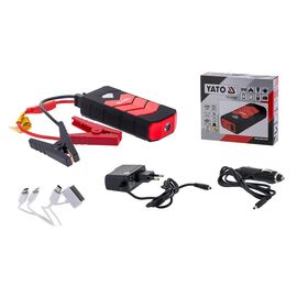 Car jump starter YATO YT-83081 car power bank 9000 mAh 9000 mAh Black, Orange | Techbox