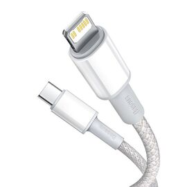 Baseus CATLGD-02 lightning cable 1 m White | Techbox