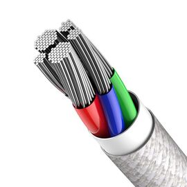 Baseus CATLGD-02 lightning cable 1 m White | Techbox