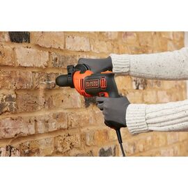 Black & Decker BEH710-QS drill 2800 RPM Black, Orange | Techbox