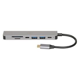 IBOX HUB USB IUH3SL4K SLIM USB3.2 HDMI 4K PD100W - USB Hubs & Card Readers - Peripherals - Techbox