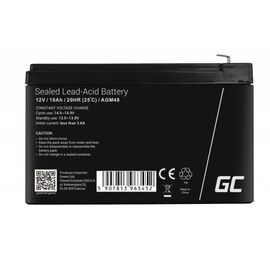 Green Cell AGM48 UPS battery Sealed Lead Acid (VRLA) 12 V 10 Ah - UPS Batteries - Surge Protection - Techbox