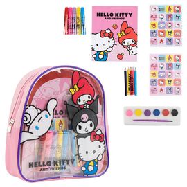 Hello Kitty backpack stationery set |  Techbox