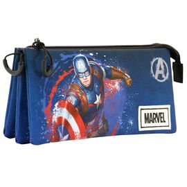 Marvel Captain America Full triple pencil case |  Techbox