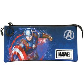 Marvel Captain America Full triple pencil case |  Techbox