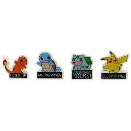 Pokemon set 4 erasers |  Techbox