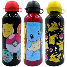 Pokemon assorted aluminium bottle 500ml - Mugs & Bottles - Gifts - Techbox