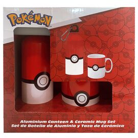 Pokemon mug + aluminium bottle set |  Techbox