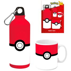 Pokemon mug + aluminium bottle set |  Techbox