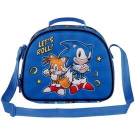 Sonic The Hedgehot Lets Roll 3D lunch bag - STATIONERY / SCHOOL|SNACK BAGS