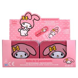Hello Kitty My Melody metal band-aid box
