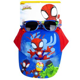 Marvel Spidey and His Amazing Friends set cap + sunglasses |  Techbox