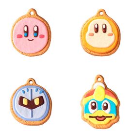 Kirby Cookie assorted surprise keychain 5cm |  Techbox