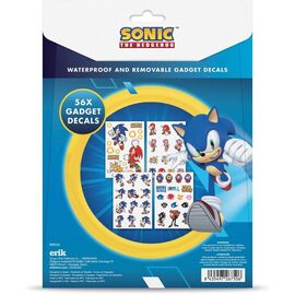 Sonic The Hedgehog reusable sticker set