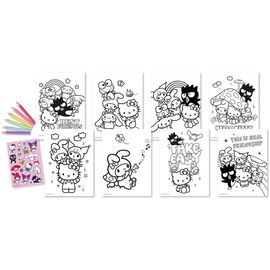 Hello Kitty and Friends Sticker colouring set
