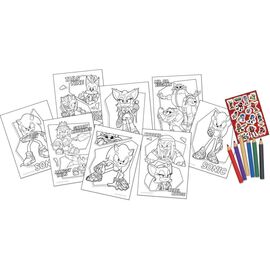 Sonic Prime coloring set