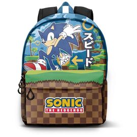 Sonic the Hedgehog Greenhill backpack 35cm |  Techbox