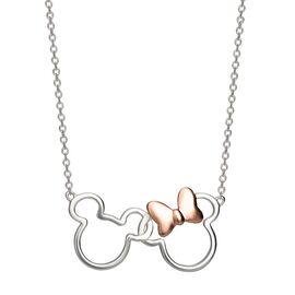 Disney Mickey & Minnie necklace silver |  Techbox