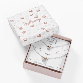 Disney Minnie Set 2 mother + daughter necklace |  Techbox