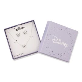 Disney Minnie Set necklace + earrings silver |  Techbox