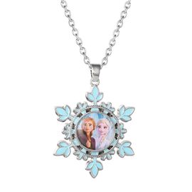 Disney Frozen Elsa & Anna necklace |  Techbox