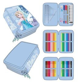 Disney Frozen triple pencil case |  Techbox