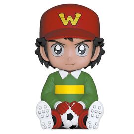Captain Tsubasa Genzo Wakabayashi money box figure 18cm - Various - Gifts - Techbox
