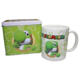 Nintendo Super Mario Bros Yoshi Mug + Money box set - Mugs & Bottles - Gifts - Techbox