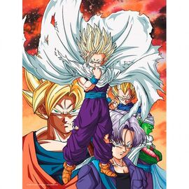 Dragon Ball Z Heroes vs Cell glass poster - Home Decoration - Gifts - Techbox