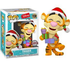 POP figure Disney Holiday Tigger Flocked Exclusive - Funko POP - Collectibles - Techbox