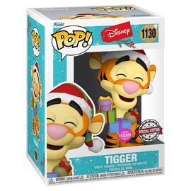 POP figure Disney Holiday Tigger Flocked Exclusive - Funko POP - Collectibles - Techbox