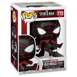 POP figure Marvel Spiderman Miles Morales Advanced Tech Suit |  Techbox
