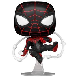 POP figure Marvel Spiderman Miles Morales Advanced Tech Suit |  Techbox