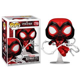POP figure Marvel Spiderman Miles Morales Crimson Cowl Suit - Funko POP - Collectibles - Techbox