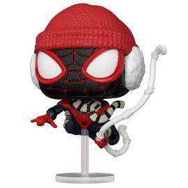POP figure Marvel Spiderman Miles Morales Winter Suit - Funko POP - Collectibles - Techbox