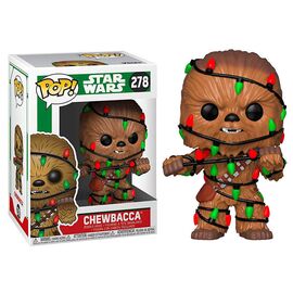 POP figure Star Wars Holiday Chewie with Lights - Funko POP - Collectibles - Techbox