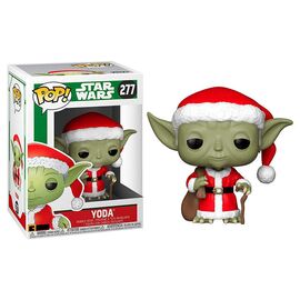 POP figure Star Wars Holiday Santa Yoda - Funko POP - Collectibles - Techbox