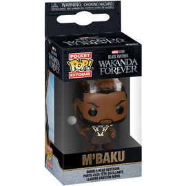 Pocket POP Keychain Marvel Black Panther Wakanda Forever M Baku - Keychains - Gifts - Techbox