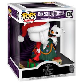 POP figure Deluxe Disney Nightmare Before Christmas 30th Anniversary Jack Skellington and Zero - Funko POP - Collectibles - Techbox