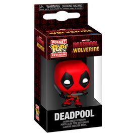 Pocket POP Keychain Marvel Deadpool & Wolverine Deadpool |  Techbox