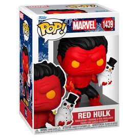 POP figure Marvel Red Hulk with Snowman - Funko POP - Collectibles - Techbox