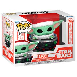 POP figure Star Wars Grogu with Santa Hat in Pram - Funko POP - Collectibles - Techbox