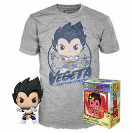 Set POP figure & Tee Dragon Ball Z Vegeta |  Techbox