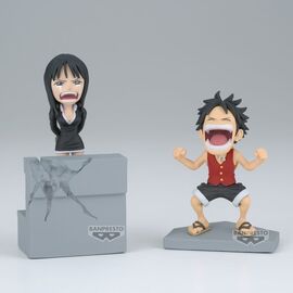One Piece Luffy & Nico Robin World Collectable figure 10cm - Figurines - Collectibles - Techbox