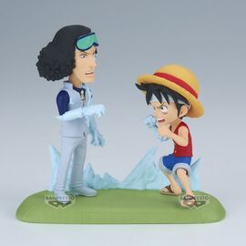 One Piece World Collectable Figure Log Stories Monkey D. Luffy vs Kuzan 9cm - Figurines - Collectibles - Techbox