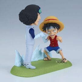 One Piece World Collectable Figure Log Stories Monkey D. Luffy vs Kuzan 9cm - Figurines - Collectibles - Techbox
