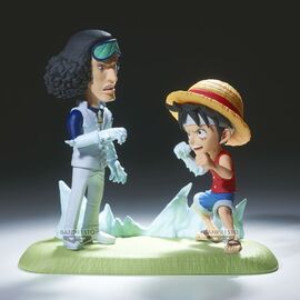 One Piece World Collectable Figure Log Stories Monkey D. Luffy vs Kuzan 9cm - Figurines - Collectibles - Techbox