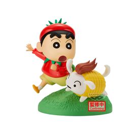 Crayon Shinchan Shinnosuke Vegetable Costume figure 10cm |  Techbox